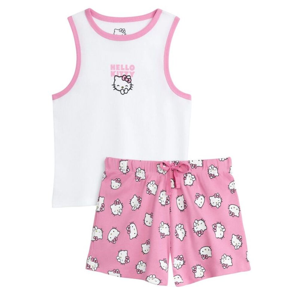 Hello Kitty Womens/Ladies Character Pajama Set / Pink